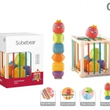 Zręcznościowa gra kostki i kształty dla niemowląt