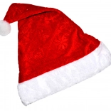 Czapka świąteczna z pomponem 28 × 40 cm