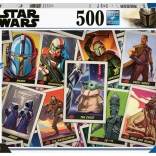 Ravensburger puzzle Star Wars: The Mandalorian – Dziecko, 500 elementów