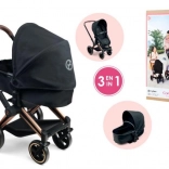 Wózek dla lalek Cybex 3 w 1 czarny
