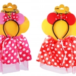 Karnawałowy zestaw myszka w kropki