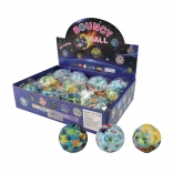 Skacząca piłeczka dino 7 cm