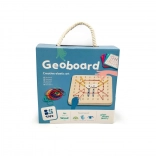 Drewniana tabliczka do kreatywnej twórczości - Geoboard B. Toys