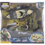 Zestaw wojskowy z łodzią i kajakiem