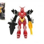 Plastowa figurka robota 15 cm – figurka akcyjna, 4 kolory