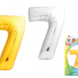 Balonik cyfra 7, 40 cm