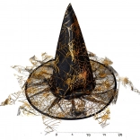 Kapelusz czarodzieja z frędzlami 35 × 37,5 cm