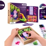 Zestaw modelarski Mały świat w ramce – nietoperz 21 × 21 cm