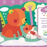 DJECO wodne kolorowanki – życie w lesie