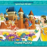 Puzzle Zamkowe Wróżki 48 części