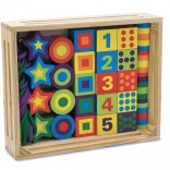 Duże koraliki do nawlekania dla dzieci