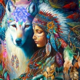 Puzzle Tubylcza księżniczka 1000 elementów