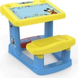 Moje pierwsza szkolna ławka z Mickey