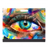 Teczka na rysunki A4 PICASSO Oko z gumką