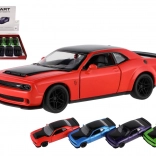 Metalowy model samochodu Kinsmart Dodge Challenger SRT Demon 170 (2023) 13 cm z napędem typu pull-back