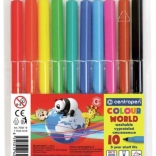 Centropen zestaw flamastrów 10 kolorów