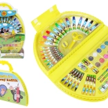 Kuferek z artykułami plastycznymi 50 szt. Krecik