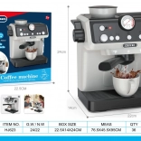 Dziecięcy ekspres do kawy ze światłami i dźwiękami – szary