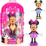 Disney Minnie Mouse plażowa mini laleczka z szafką i ubrankami