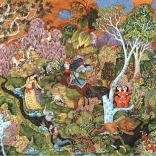 Ravensburger puzzle Znak słońca 3000 elementów