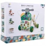 Interaktywna zabawka 5 w 1 – chodzik, jeździk, hulajnoga, stolik aktywności i panel sensoryczny (18+ miesięcy)
