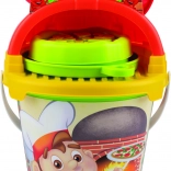 Androni zestaw do piasku Pizza Friend, 7‑częściowy