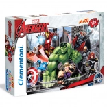 Puzzle CLEMENTONI Avengers Gotowi do walki MAXI 104 elementy