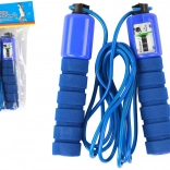 Niebieska skakanka z licznikiem 280 cm