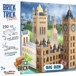 Klocki z prawdziwych cegieł TREFL Brick Trick Travel – Big Ben, 290 elementów