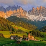 Puzzle CHERRY PAZZI – Santa Maddalena, Dolomity (1000 elementów)