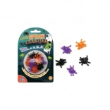 Lepkie silikonowe pająki 3 cm – zestaw 12 szt.