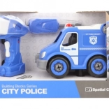 Policyjny samochód do skręcania z pilotem