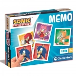 CLEMENTONI Pamięć (pexeso) Sonic