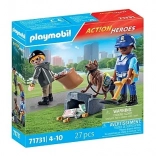 Playmobil Poszukiwania z psem policyjnym