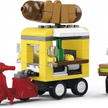 Sluban Town Ulica handlowa – wóz z hot-dogami