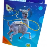 Pudełko na zeszyty A4 z lamą świecącą w ciemności