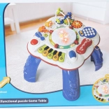 interaktywny stolik z bębenkiem i pianinkiem 8w1