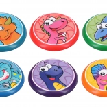 Dysk do rzucania z motywem Dinozaura 16 cm