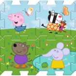 Piankowe puzzle Świnka Peppa TrefL