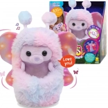 Curlimals Flutter Wonders miś Bella interaktywny pluszak 18 cm