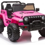 dziecięcy elektryczny samochodzik 4x4 różowy