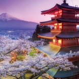 Puzzle EDUCA Góra Fudżi, Japonia – 2000 elementów