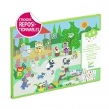 Djeco kreatywne naklejki muzycy