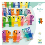 Drewniane 3D domino Djeco