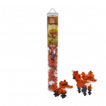 Plus-Plus liśka – kreatywna zabawka konstrukcyjna 100 szt. w tubie