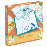 Djeco zestaw do rysowania Lama & Co