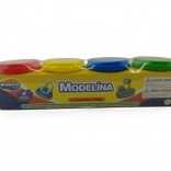 Plastelina MODELO 4×140 g – różne kolory