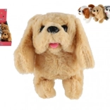 Chodzący pluszowy piesek z realistycznym szczekaniem