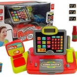 Kasa dziecięca czerwona-czarna