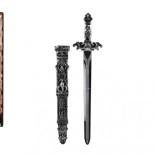Rycerski miecz z pokrowcem 50 cm